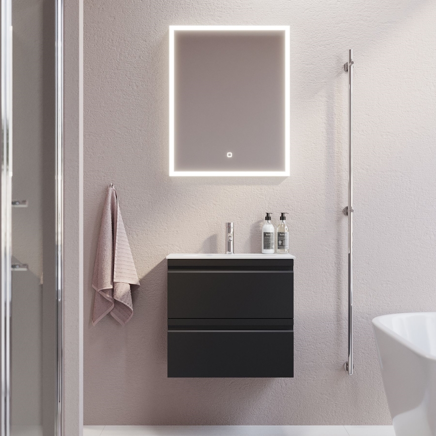 BATH DELUXE 01-060-07-58-00 - LED Badrum spegel med bakbelysning FORNAES LED/14,3W/230V IP44