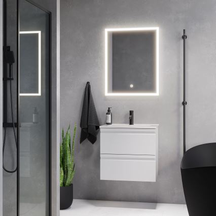 BATH DELUXE 01-060-07-58-00 - LED Badrum spegel med bakbelysning FORNAES LED/14,3W/230V IP44
