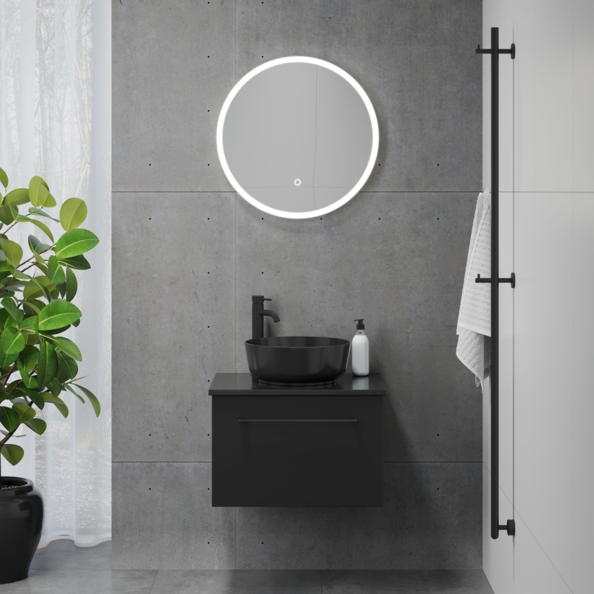 BATH DELUXE 01-060-08-58-00 - LED Badrum spegel med bakbelysning FORNAES LED/10,1W/230V IP44