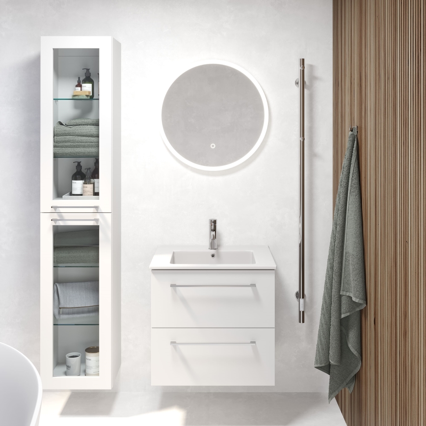 BATH DELUXE 01-060-08-58-00 - LED Badrum spegel med bakbelysning FORNAES LED/10,1W/230V IP44