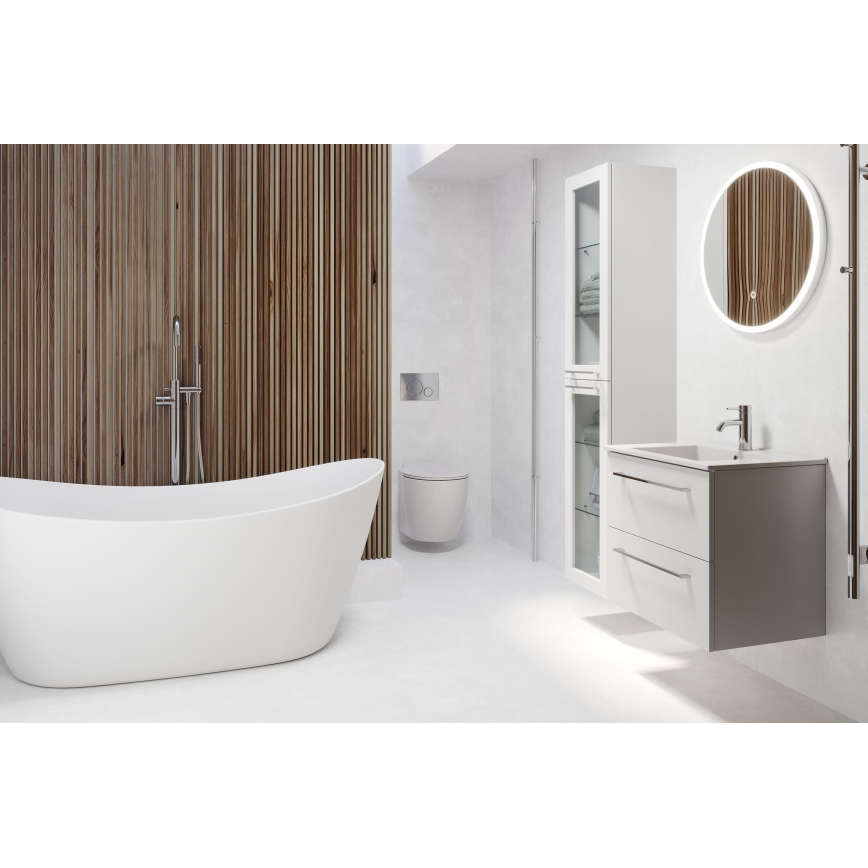 BATH DELUXE 01-060-08-58-00 - LED Badrum spegel med bakbelysning FORNAES LED/10,1W/230V IP44