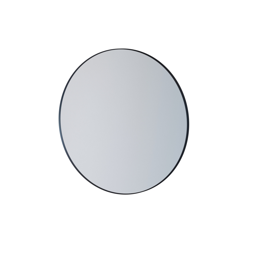 BATH DELUXE 01-060-09-02-00 - Badrum spegel BORGSTED diameter 60 cm svart