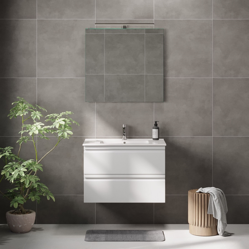 BATH DELUXE 01-080-01-58-00 - Badrum spegel NORDBORG 80x75 cm