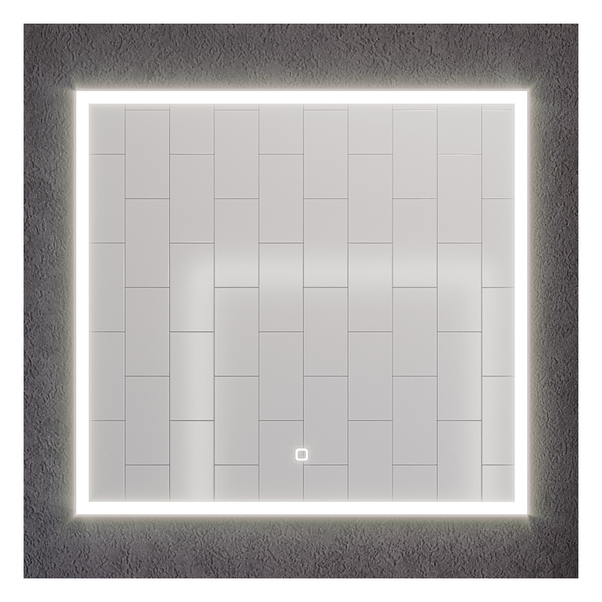 BATH DELUXE 01-080-07-58-00 - LED Badrum spegel med bakbelysning FORNAES LED/15,6W/230V IP44