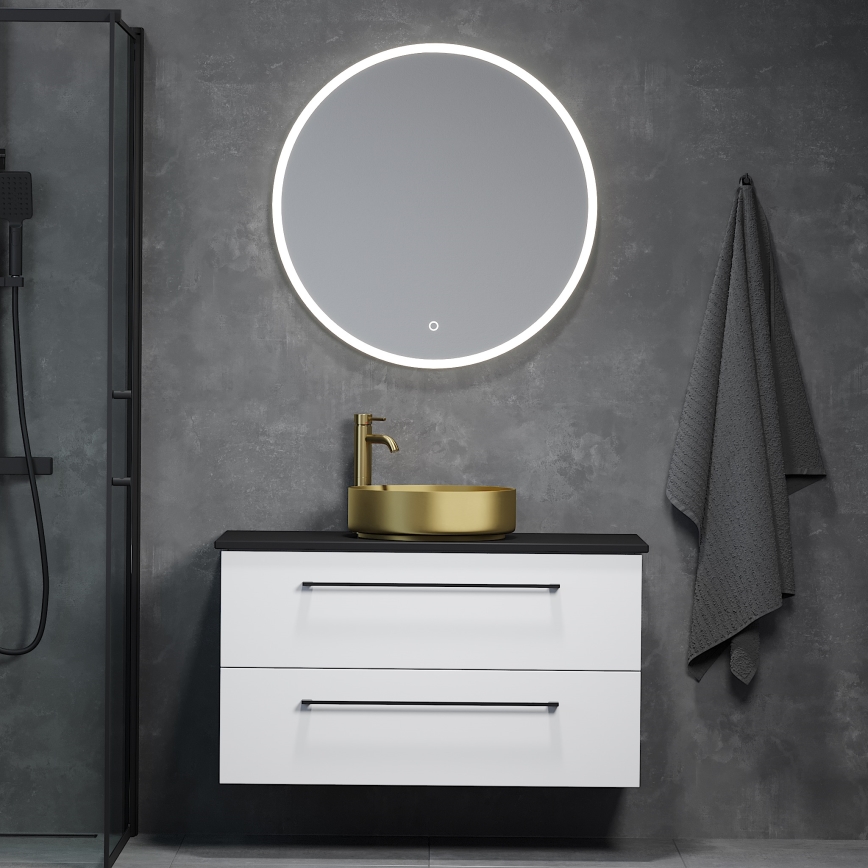 BATH DELUXE 01-080-08-58-00 - LED Badrum spegel med bakbelysning FORNAES LED/13,8W/230V IP44