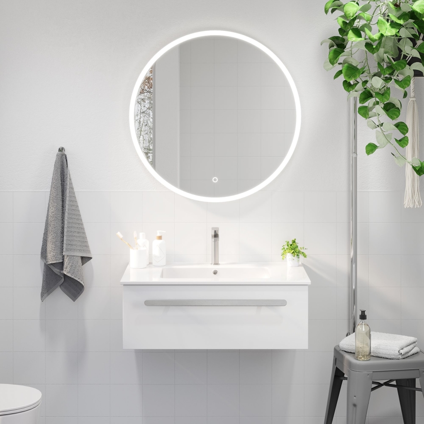BATH DELUXE 01-080-08-58-00 - LED Badrum spegel med bakbelysning FORNAES LED/13,8W/230V IP44