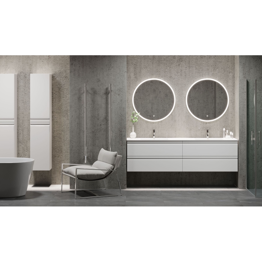 BATH DELUXE 01-080-08-58-00 - LED Badrum spegel med bakbelysning FORNAES LED/13,8W/230V IP44