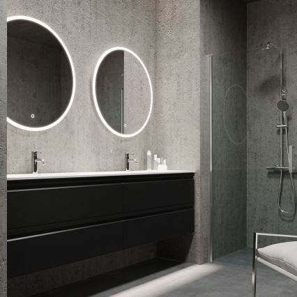 BATH DELUXE 01-080-08-58-00 - LED Badrum spegel med bakbelysning FORNAES LED/13,8W/230V IP44