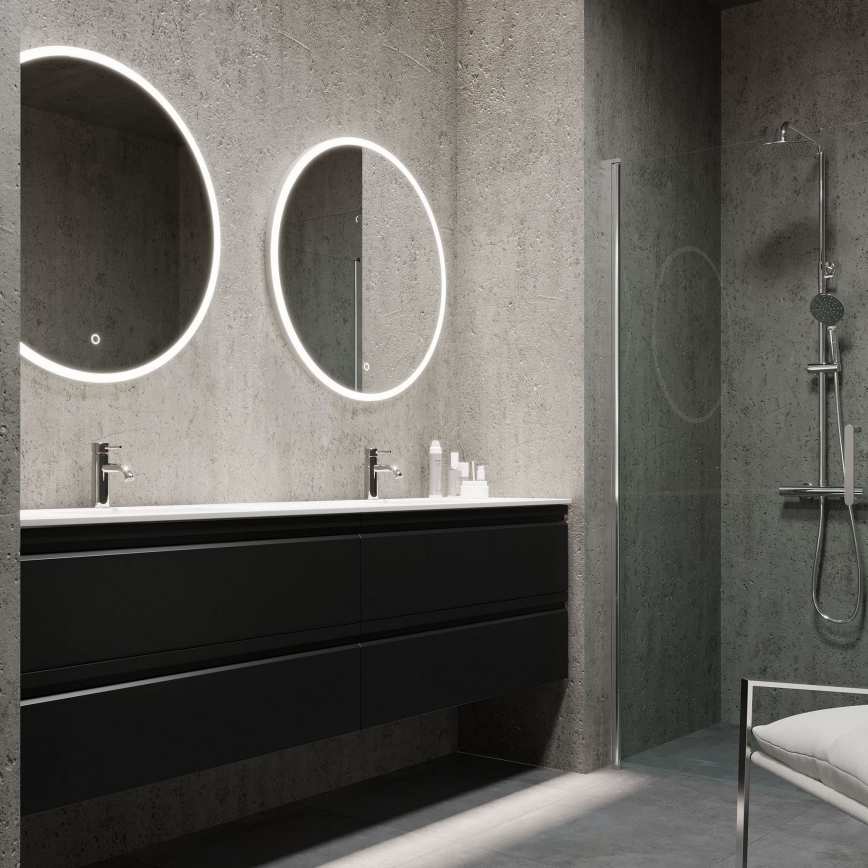 BATH DELUXE 01-080-08-58-00 - LED Badrum spegel med bakbelysning FORNAES LED/13,8W/230V IP44