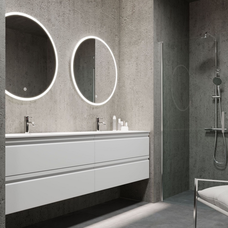 BATH DELUXE 01-080-08-58-00 - LED Badrum spegel med bakbelysning FORNAES LED/13,8W/230V IP44