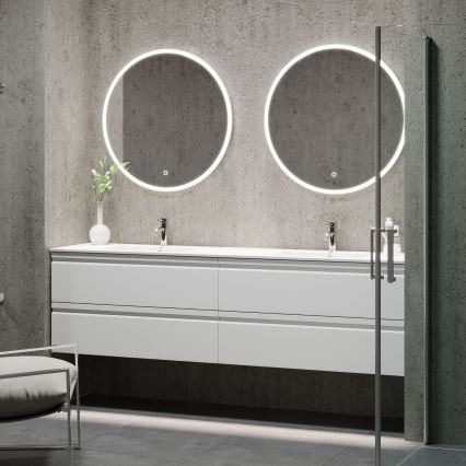 BATH DELUXE 01-080-08-58-00 - LED Badrum spegel med bakbelysning FORNAES LED/13,8W/230V IP44