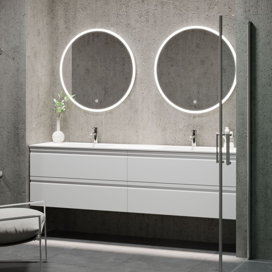 BATH DELUXE 01-080-08-58-00 - LED Badrum spegel med bakbelysning FORNAES LED/13,8W/230V IP44