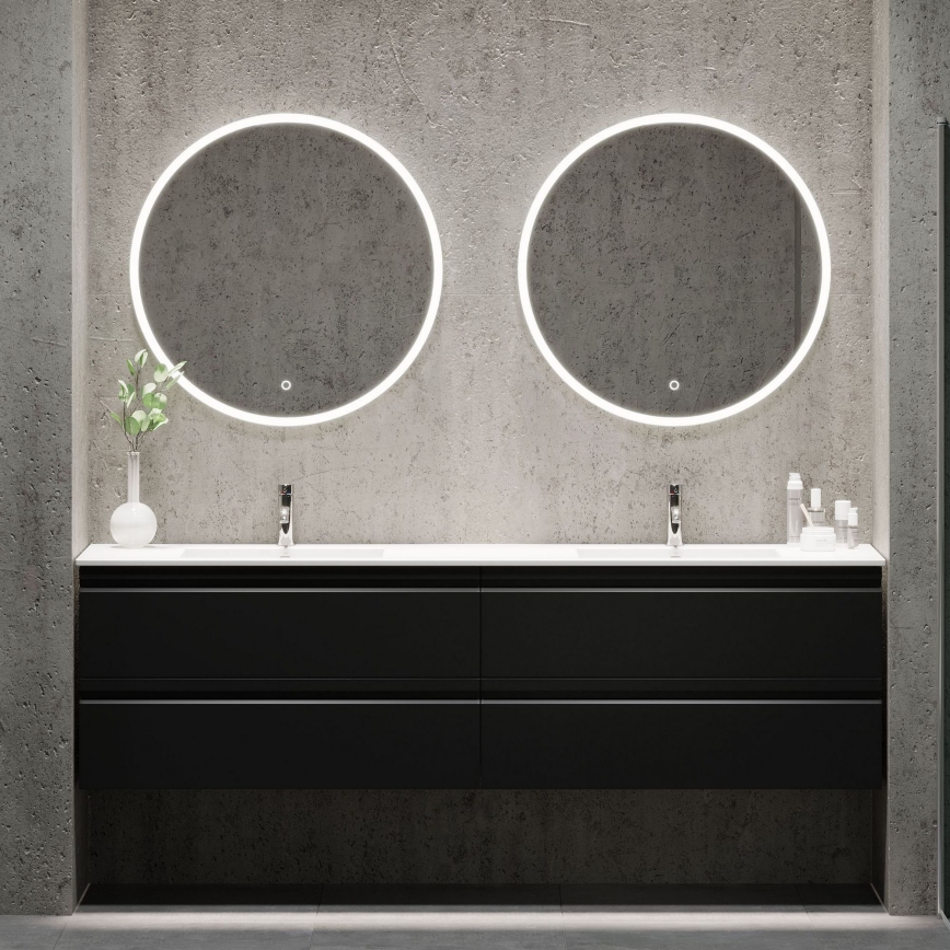 BATH DELUXE 01-080-08-58-00 - LED Badrum spegel med bakbelysning FORNAES LED/13,8W/230V IP44