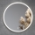 BATH DELUXE 01-080-08-58-00 - LED Badrum spegel med bakbelysning FORNAES LED/13,8W/230V IP44