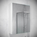 BATH DELUXE 02-050-63-01-01 - Spegel badrumsskåp KENWOOD 65x50 cm matt vit