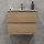BATH DELUXE 03-060-64-86-01 - Badrumsskåp med handfat KENWOOD 61 cm ek