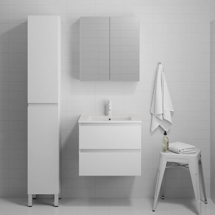 BATH DELUXE 04-030-63-01-01 - Badrumsskåp KENWOOD 186 cm matt vit