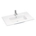 BATH DELUXE 06-080-27-11-00 - Infällt tvättställ HYGE 81 x 46 cm, keramik/vit