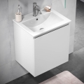 BATH DELUXE 09-050-63-01-01 - Badrumsskåp med handfat KENWOOD 51 cm matt vit