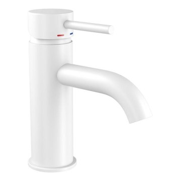 BATH DELUXE 28-005-01-01-04 - Kran till handfat DRAGOR 15,6 cm matt vit