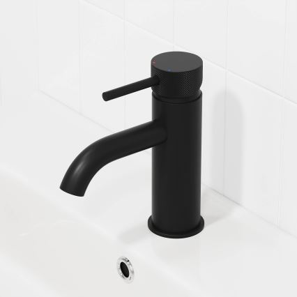 BATH DELUXE 28-005-03-02-00 - Kran till handfat ANHOLT 15,6 cm matt svart
