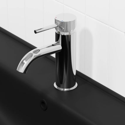 BATH DELUXE 28-005-03-60-00 - Kran till handfat ANHOLT 15,6 cm skinande krom