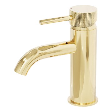 BATH DELUXE 28-005-03-64-00 - Kran till handfat ANHOLT 15,6 cm glansig mässing