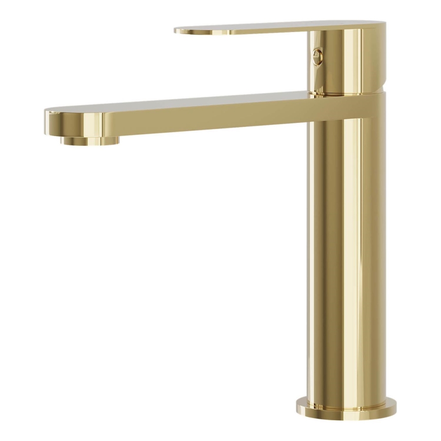 BATH DELUXE 28-017-02-64-02 - Kran till handfat TARNBY 17,3 cm glansig mässing