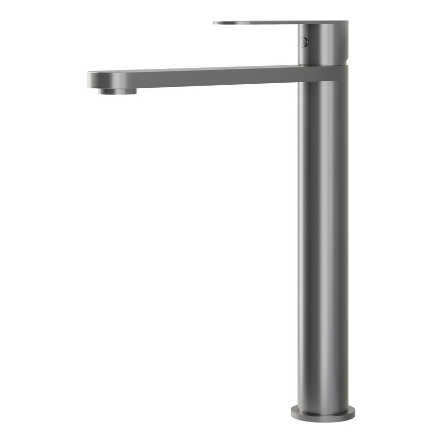 BATH DELUXE 28-027-02-73-02 - Kran till handfat TARNBY 27,3 cm pulvriserat grå