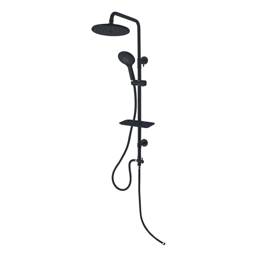BATH DELUXE 31-120-02-02-00 - Dusch set MARTOFTE matt svart