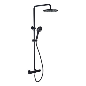 BATH DELUXE 31-120-05-02-00 - Duschutrustning med termostat DRAGOR matt svart