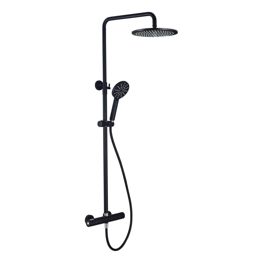 BATH DELUXE 31-120-05-02-00 - Duschutrustning med termostat DRAGOR matt svart