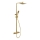 BATH DELUXE 31-120-06-70-00 - Duschutrustning med termostat NAESBY borstad mässing