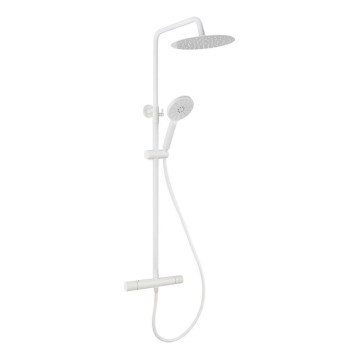 BATH DELUXE 31-120-07-01-00 - Duschutrustning med termostat DRAGOR matt vit