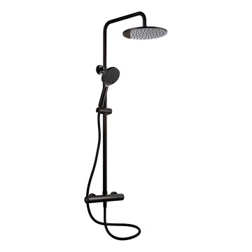 BATH DELUXE 31-120-07-02-00 - Duschutrustning med termostat DRAGOR matt svart