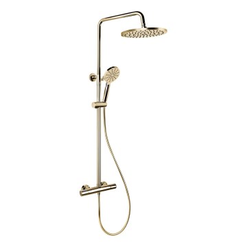 BATH DELUXE 31-120-08-64-00 - Duschutrustning med termostat DRAGOR glansig mässing