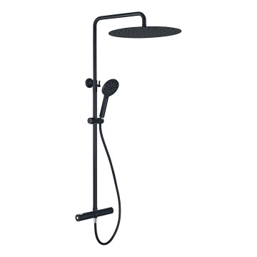 BATH DELUXE 31-120-09-63-00 - Duschutrustning med termostat DRAGOR matt svart