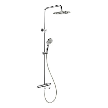 BATH DELUXE 31-160-11-60-00 - Duschutrustning med termostat DRAGOR skinande krom