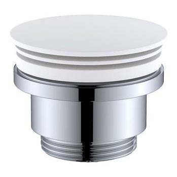BATH DELUXE 33-004-05-01-04 - Tvättställsavlopp RODBY diameter 6,6 cm vit