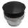 BATH DELUXE 33-004-05-02-04 - Tvättställsavlopp RODBY diameter 6,6 cm svart