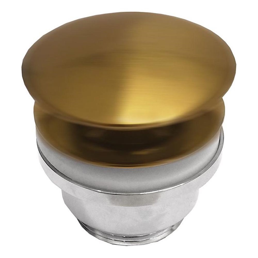 BATH DELUXE 33-004-05-70-04 - Tvättställ waste RODBY diameter 6,6 cm borstad mässing