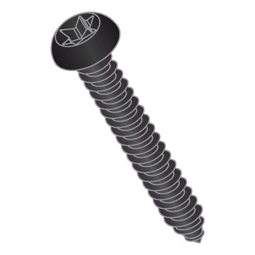 BATH DELUXE 54-045-00-02-12 - KIT 50x Skruvar för akustiska paneler T25 4,6x45 mm lackerad svart