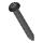 BATH DELUXE 54-045-00-02-12 - KIT 50x Skruvar för akustiska paneler T25 4,6x45 mm lackerad svart