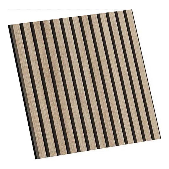 BATH DELUXE 54-060-08-86-12 - KIT 4x Akustisk väggpanel DANVIKEN 60x60 cm ek