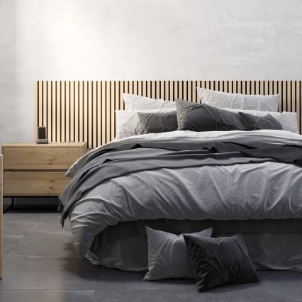 BATH DELUXE 54-240-11-86-12 - Akustisk väggpanel VASALUND 240x52 cm ek