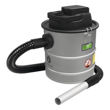 Batteridriven askdammsugare med HEPA-filter 12 l 110W/18V 2000 mAh matt krom
