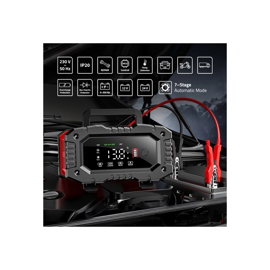 Batteriladdare 300W/230V