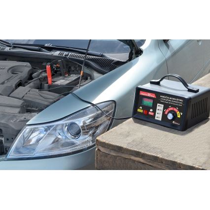 Batteriladdare 6/12V 2/10/55A