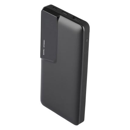 Batteriladdare med skärm 10000mAh/3,7V svart