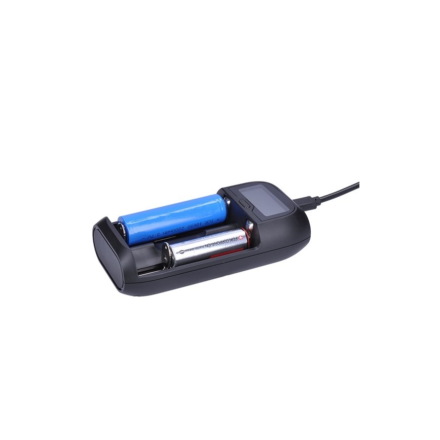 Batteriladdare Ni-MH/CD/AA/AAA, Li-Ion